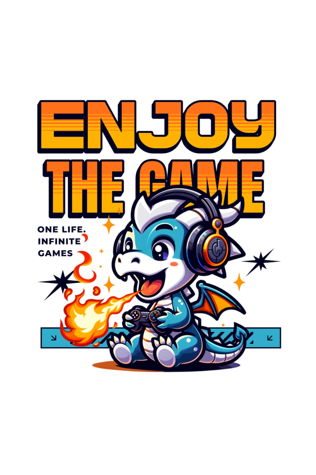 Enjoy the Game T-Shirt | Fun Gamer’s Tee