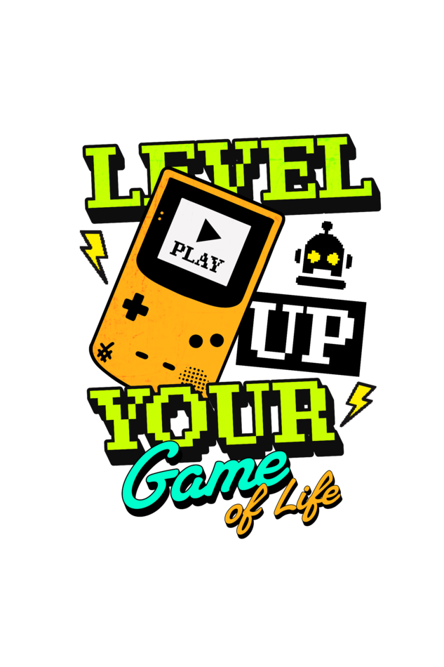 Retro Gamer T-Shirt | Level Up in the Game of Life