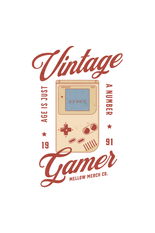 Vintage Gamer T-Shirt | Retro Gaming Classic for All Ages