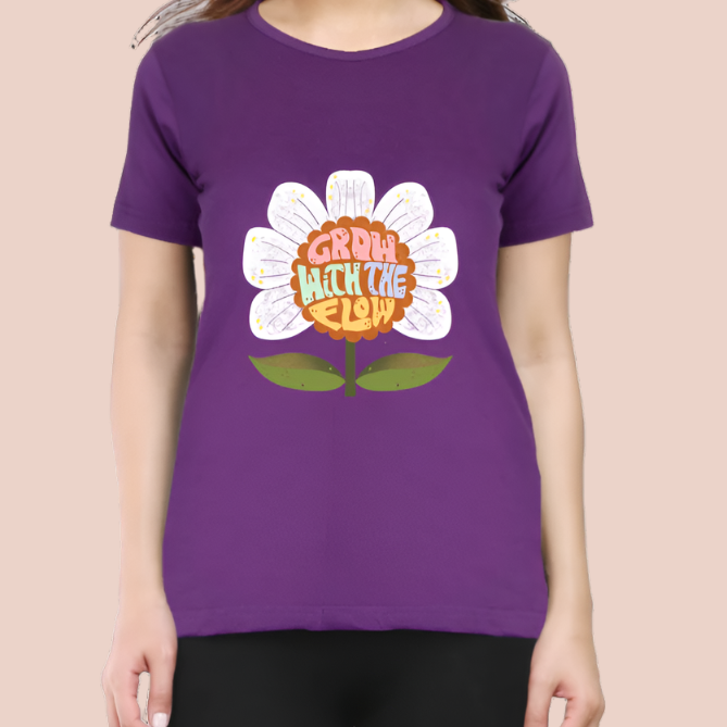 Retro Floral Women's T-Shirt