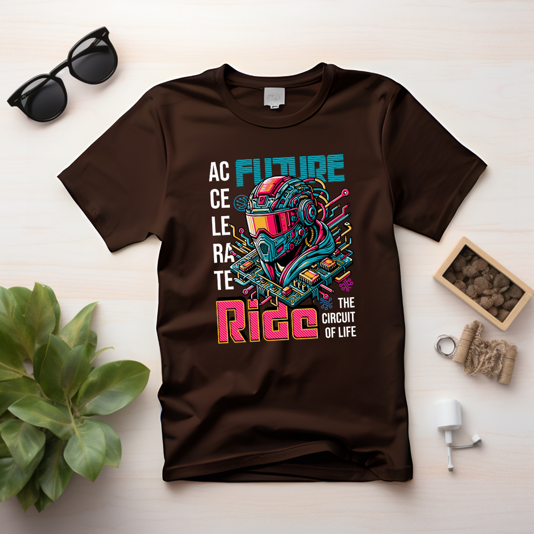 Accelerate Future T-Shirt | Ride the Circuit of Life