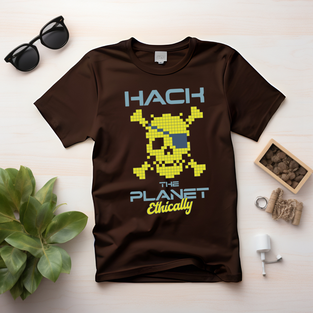 Hack the Planet Ethically | Cybersecurity T-Shirt