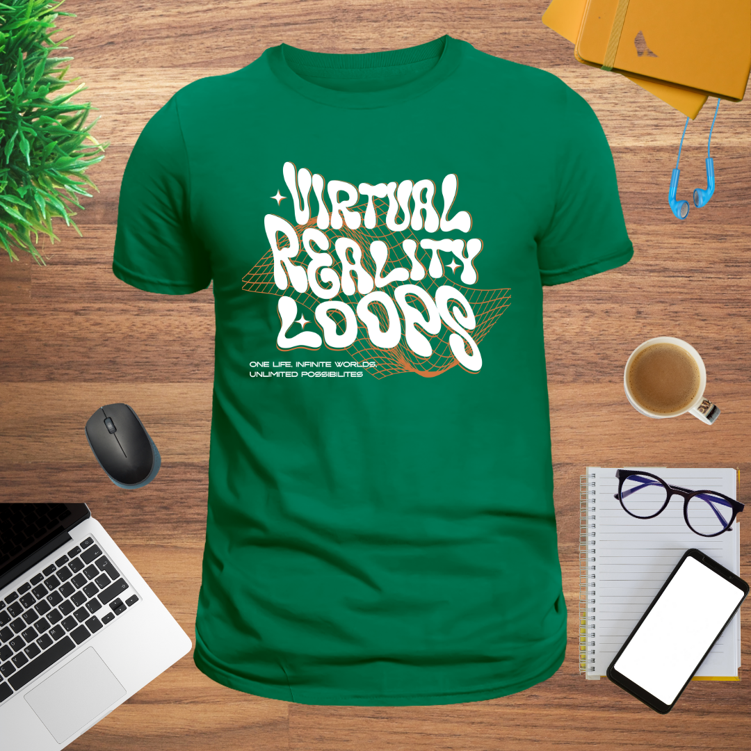 VR Loops T-Shirt | One Life, Infinite Possibilities