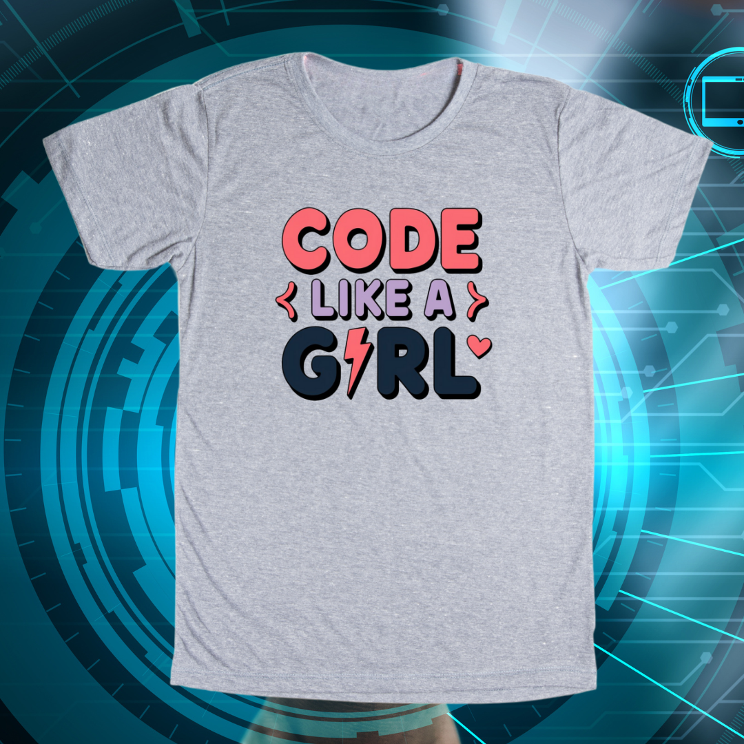 Coding Girl T-Shirt | Women In Tech