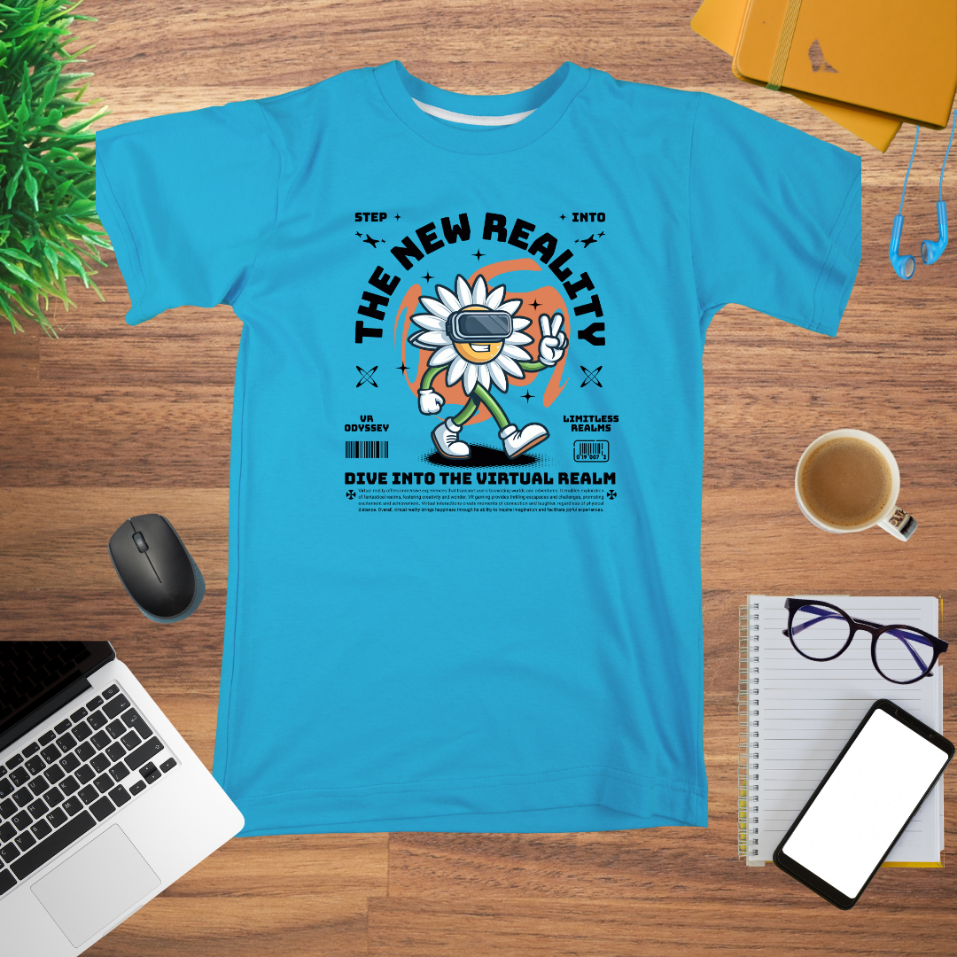 New Reality T-Shirt | Virtual Realm Odyssey