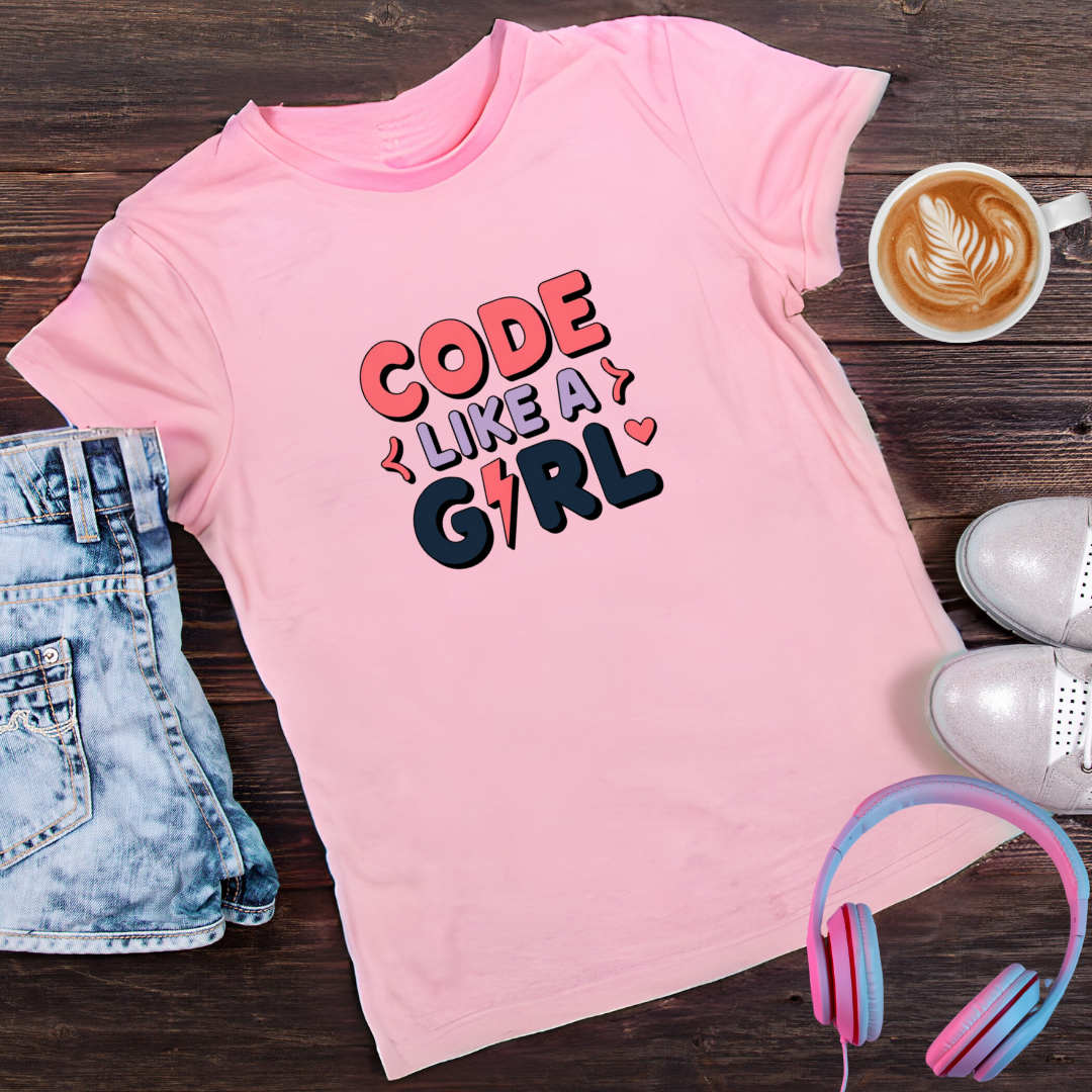 Coding Girl T-Shirt | Women In Tech