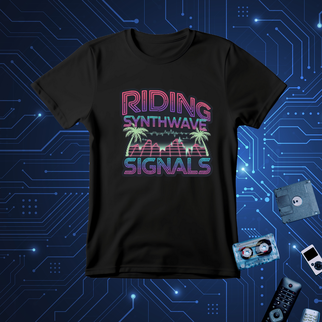 Synthwave Retro Tech T-Shirt
