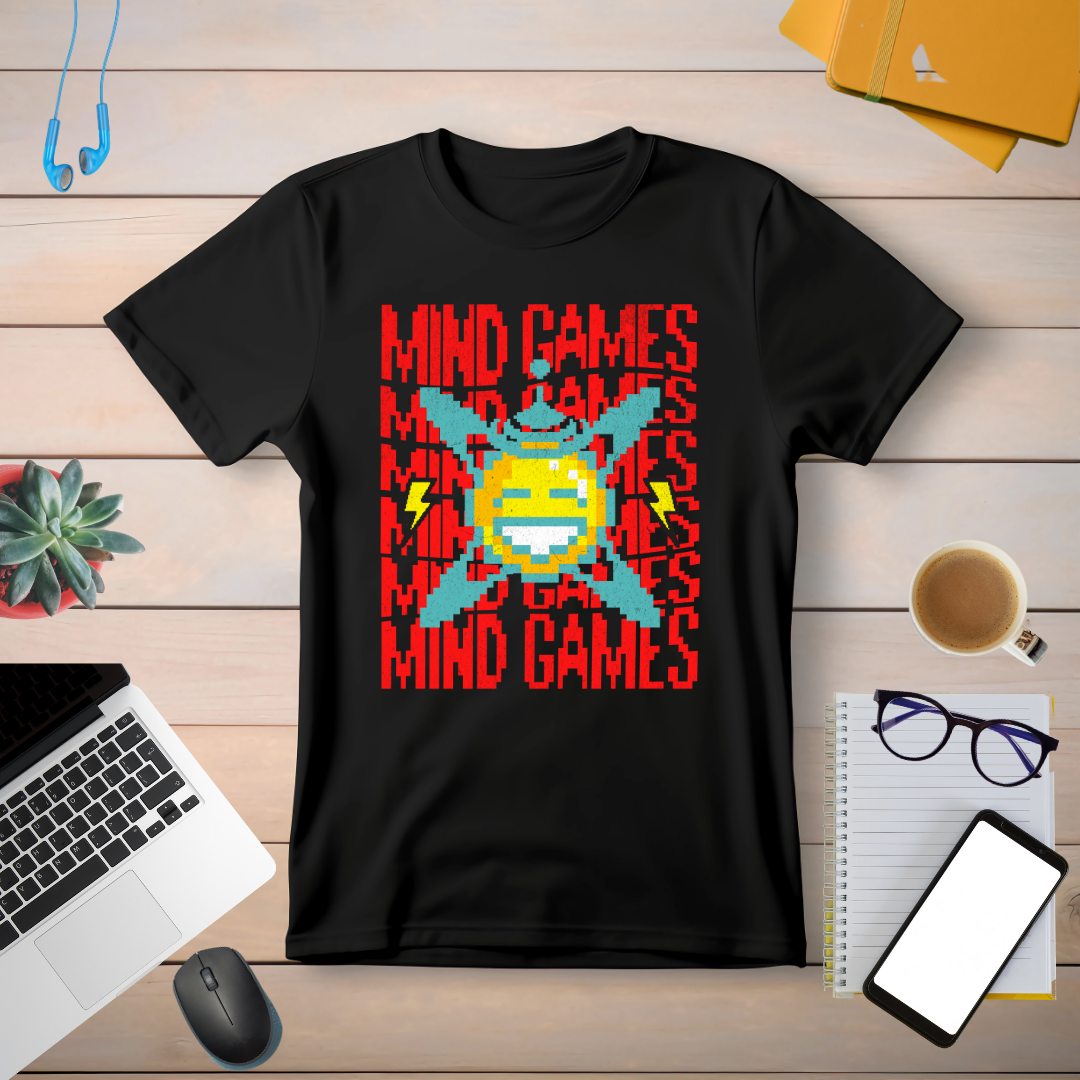 Mind Games T-Shirt | Fun Gamer’s Tee