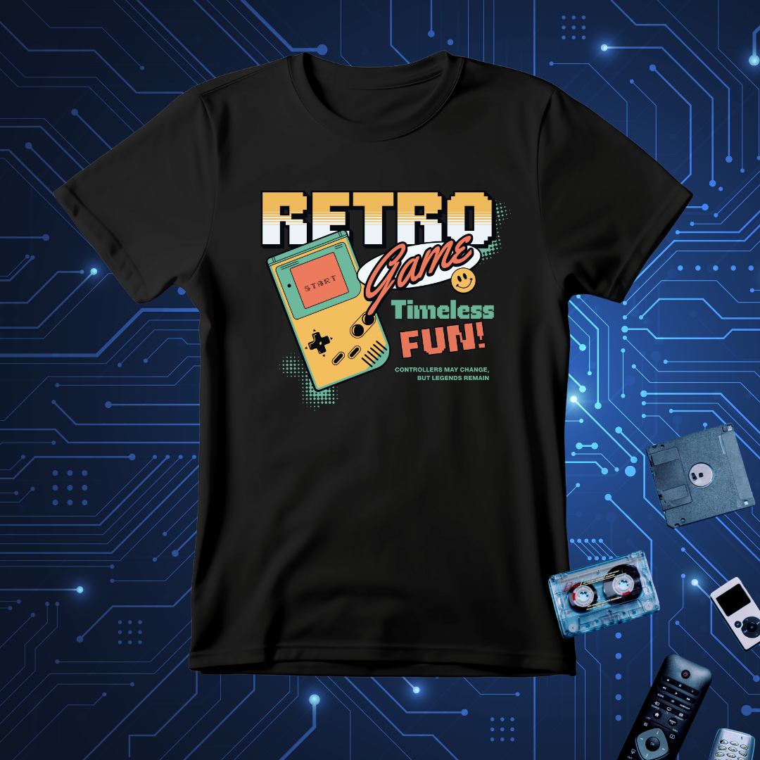 Retro Gaming T-Shirt | Fun Gamer’s Tee