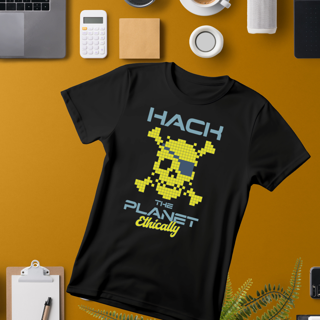 Hack the Planet Ethically | Cybersecurity T-Shirt