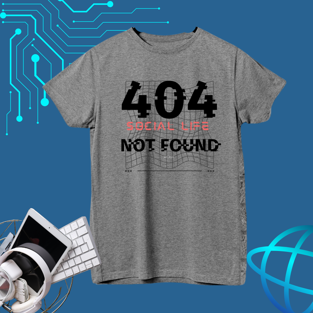 Social Life Not Found – Introvert’s Anthem Tee