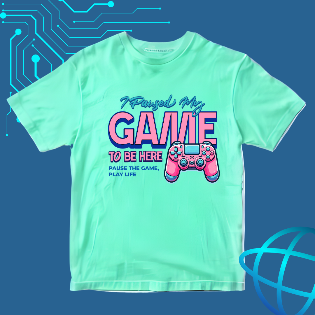 Classic Gamers Pun T-Shirt | Fun Gamer’s Tee