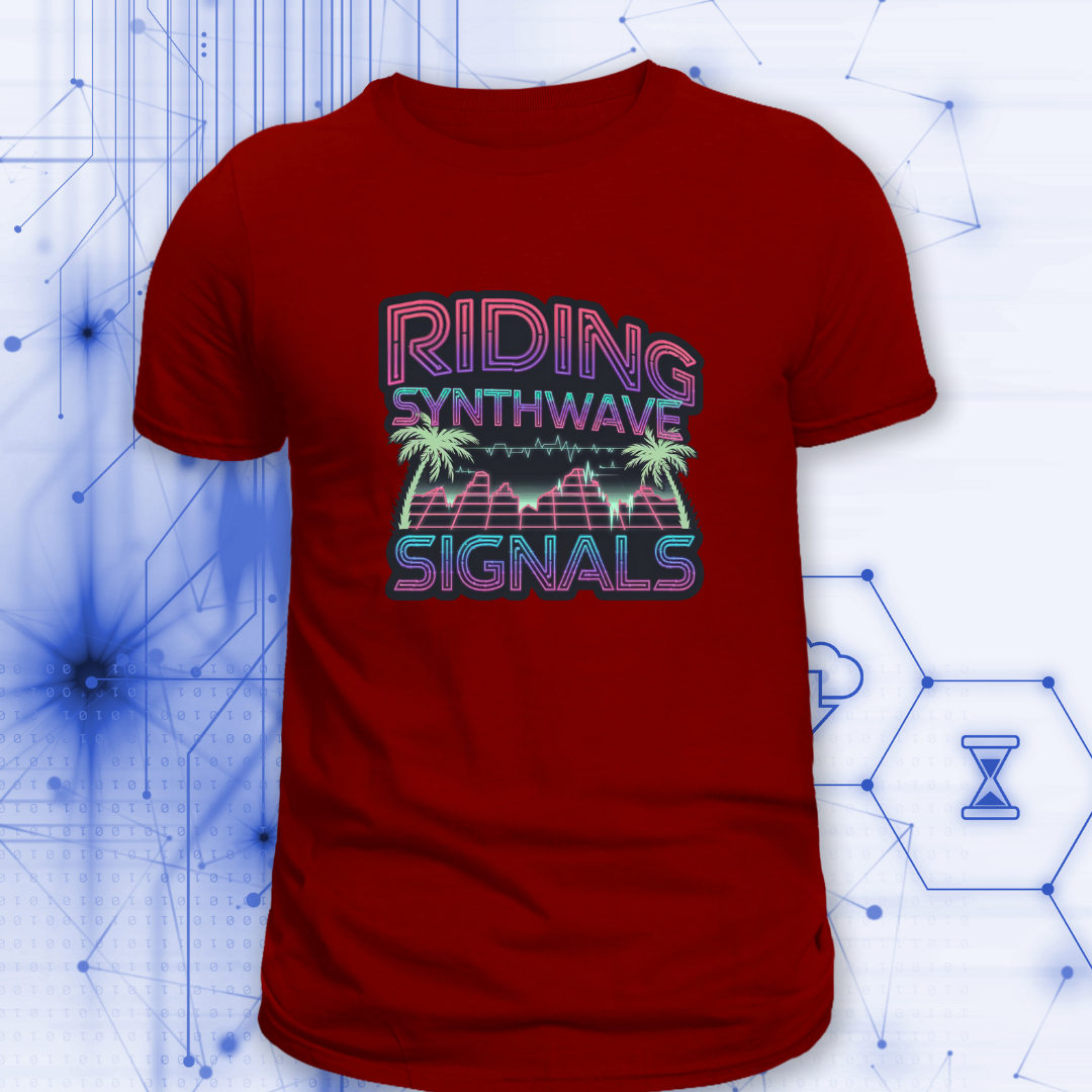 Synthwave Retro Tech T-Shirt