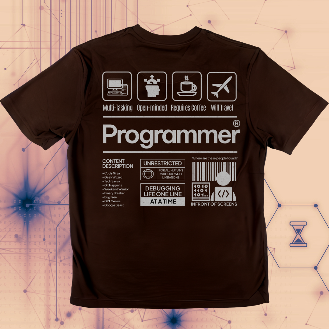 Programmer T-Shirt | Code, Debug, Conquer