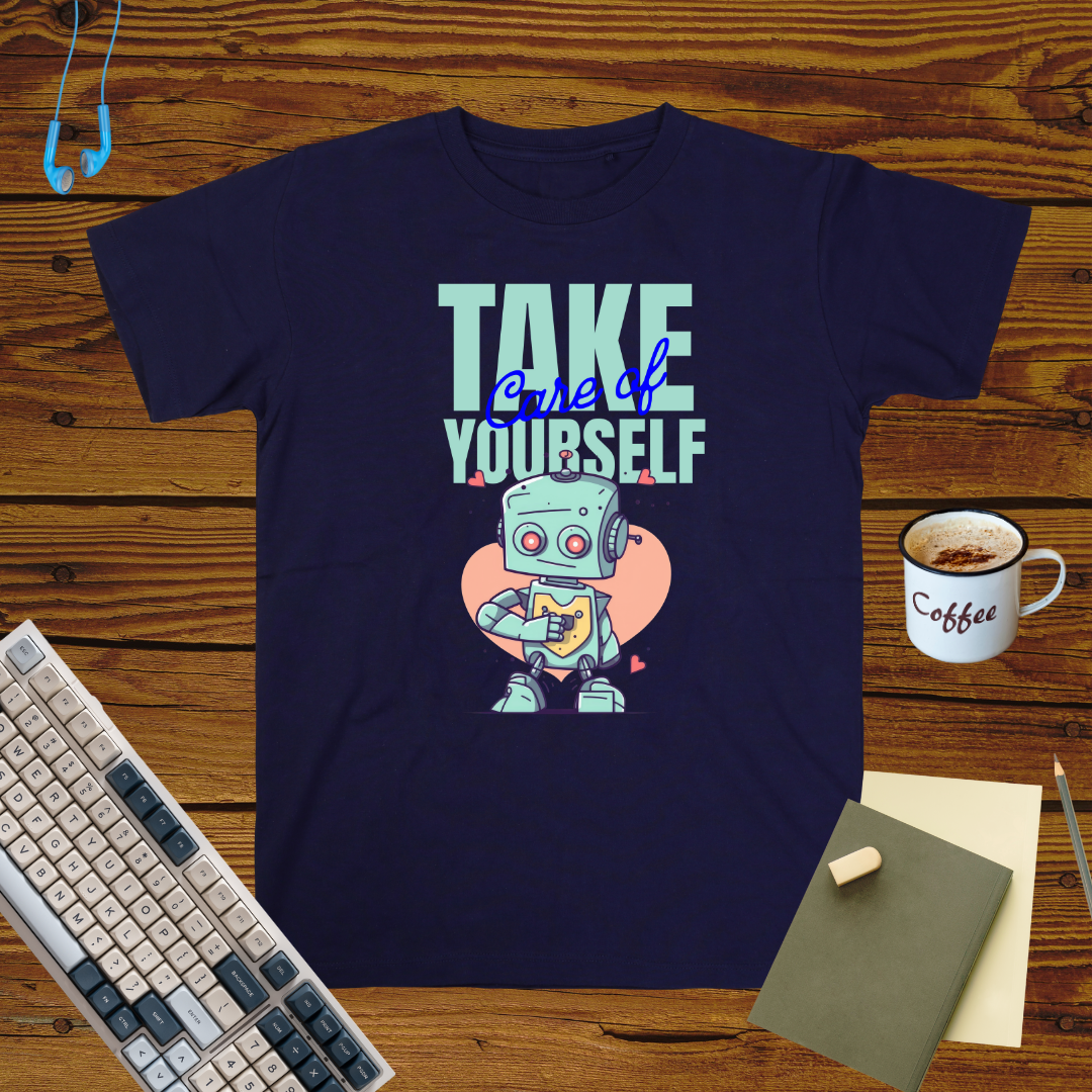 Humble Robot T-Shirt | Self-Care Tee