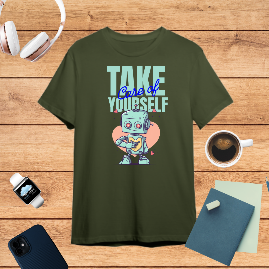 Humble Robot T-Shirt | Self-Care Tee