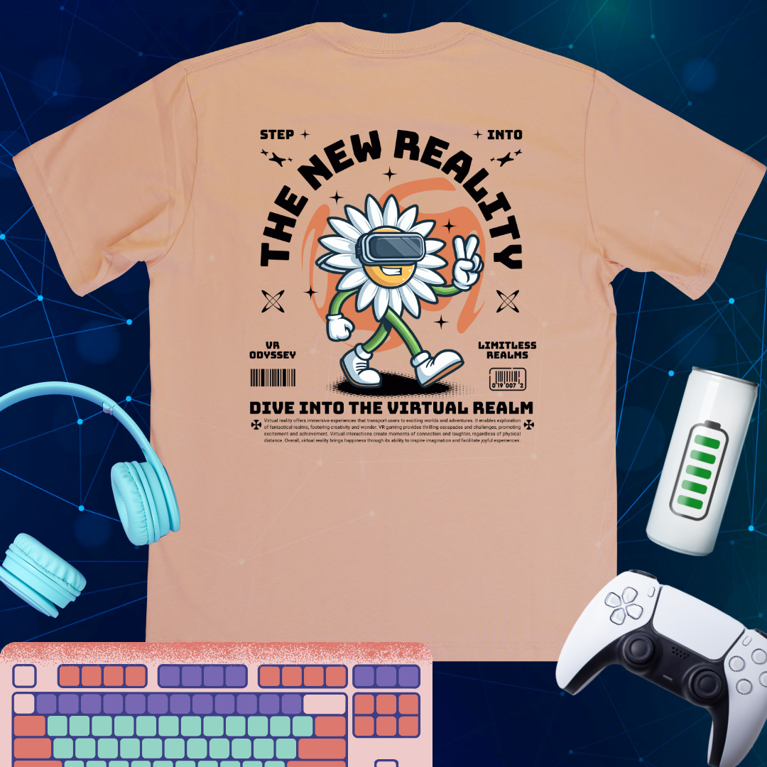 New Reality T-Shirt | Virtual Realm Odyssey