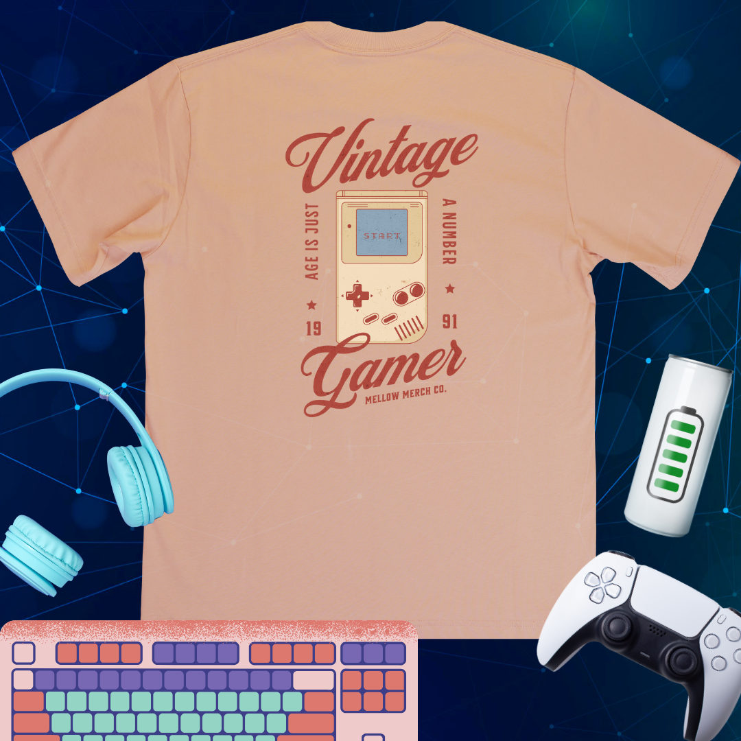 Vintage Gamer T-Shirt | Retro Gaming Classic for All Ages