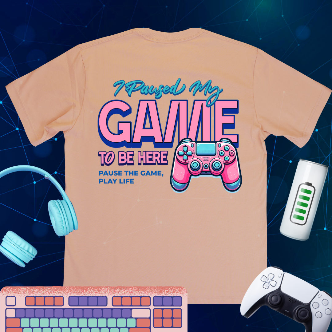 Classic Gamers Pun T-Shirt | Fun Gamer’s Tee