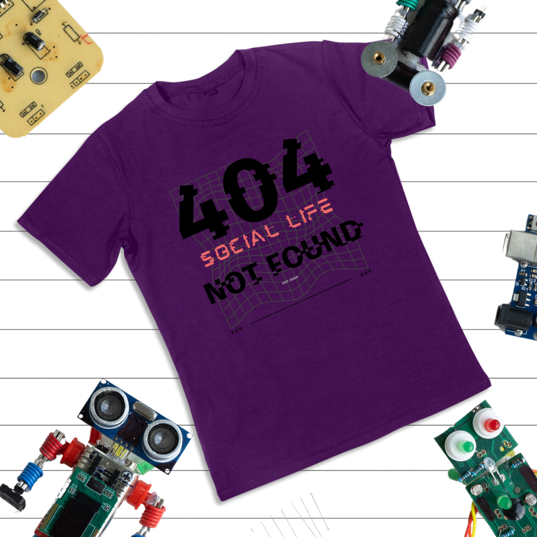 Social Life Not Found – Introvert’s Anthem Tee
