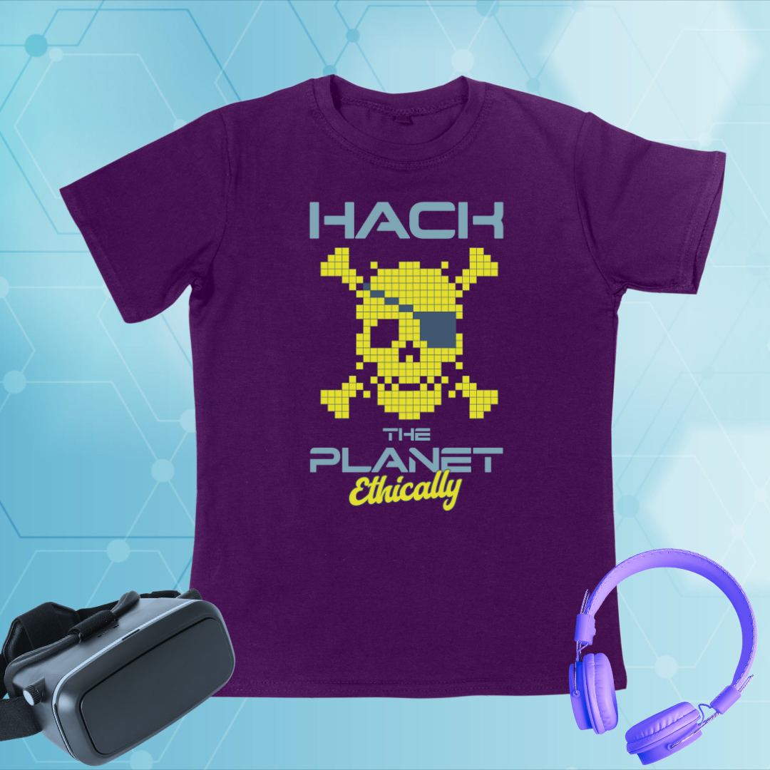 Hack the Planet Ethically | Cybersecurity T-Shirt
