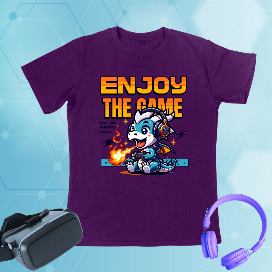Enjoy the Game T-Shirt | Fun Gamer’s Tee