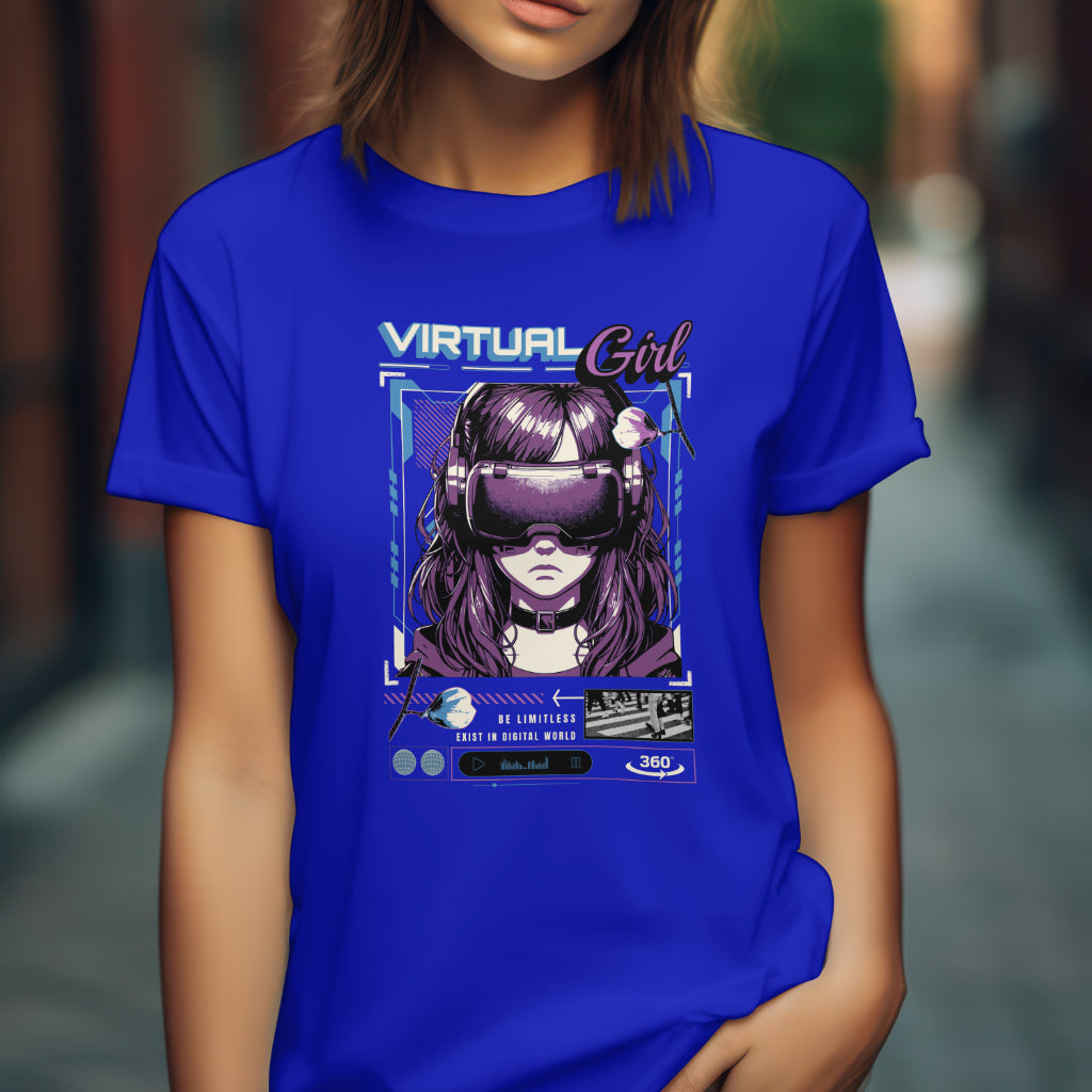 Virtual Girl Tee | Be Limitless & Rule the Virtual World