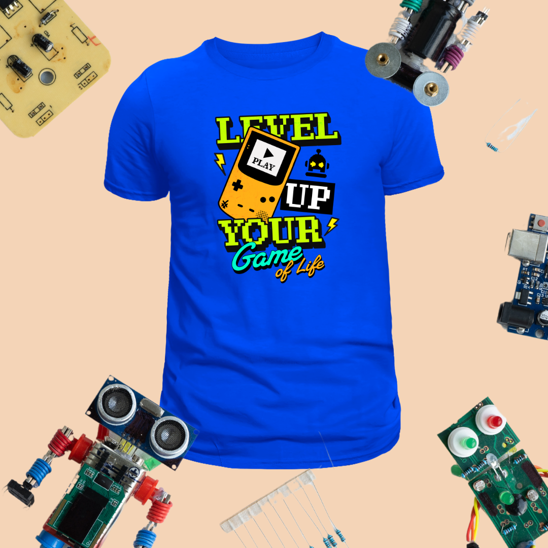 Retro Gamer T-Shirt | Level Up in the Game of Life