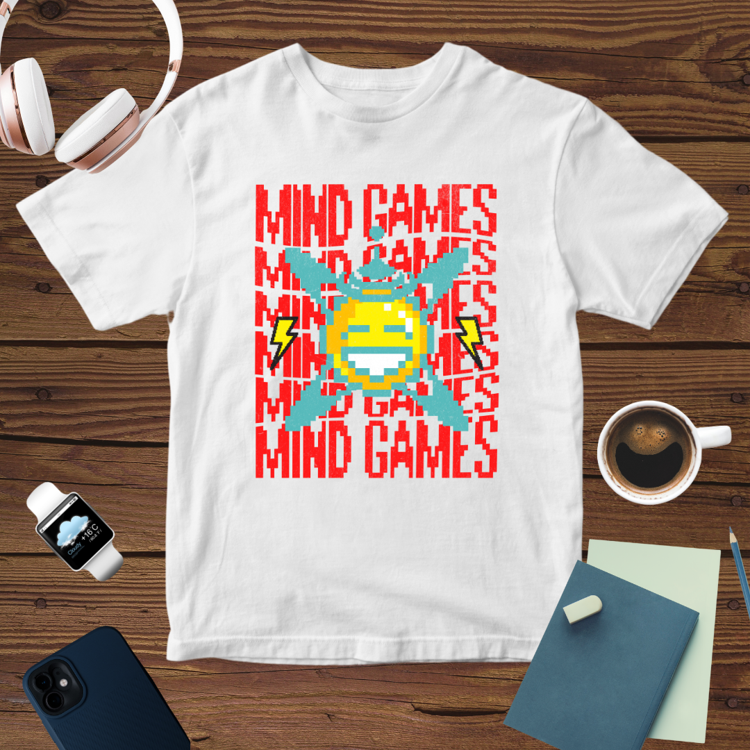 Mind Games T-Shirt | Fun Gamer’s Tee