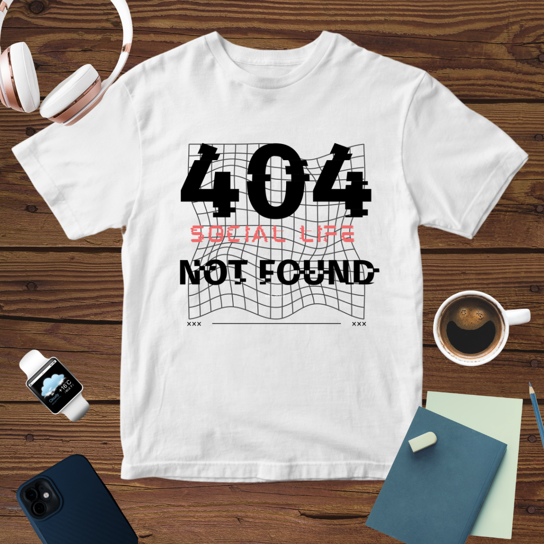 Social Life Not Found – Introvert’s Anthem Tee