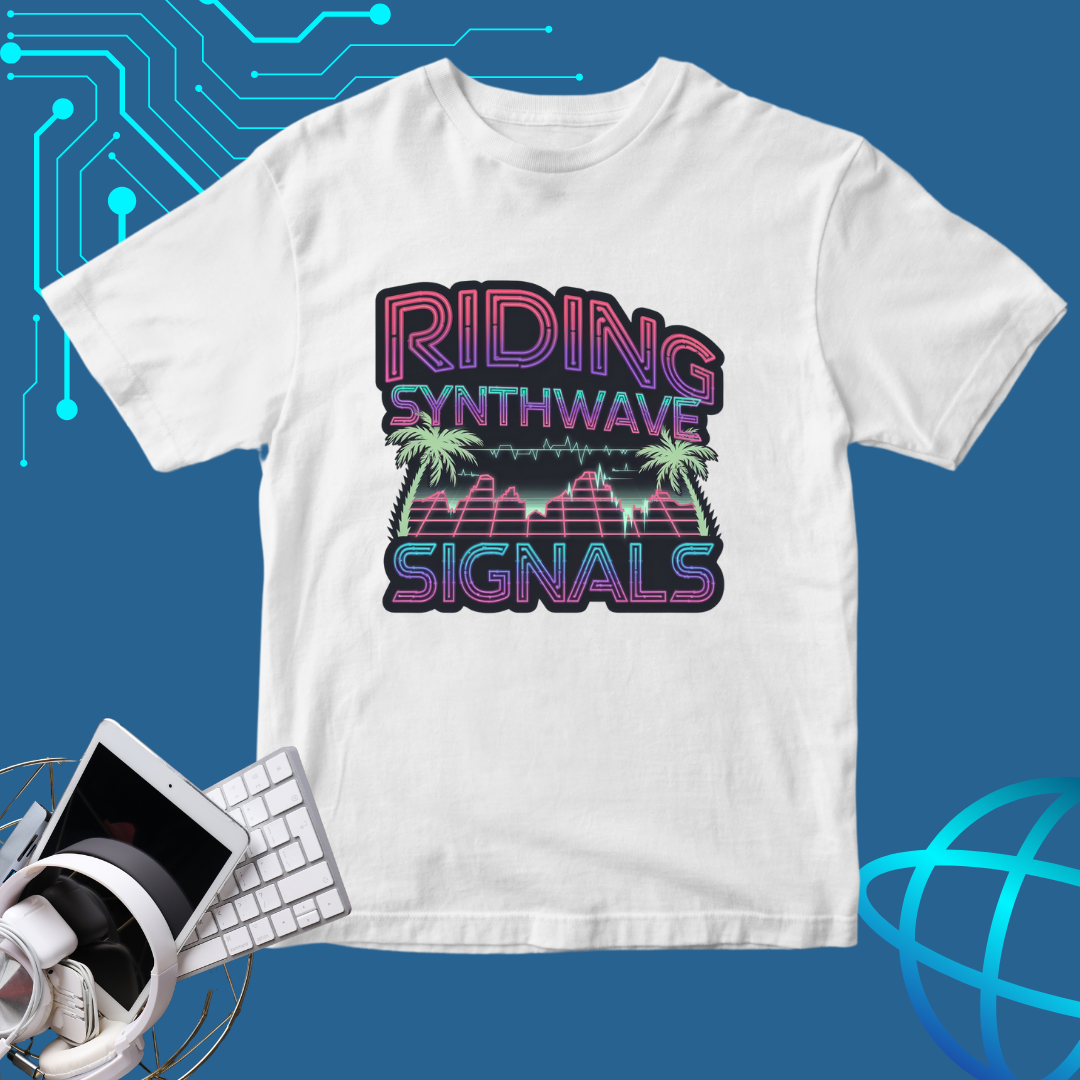Synthwave Retro Tech T-Shirt