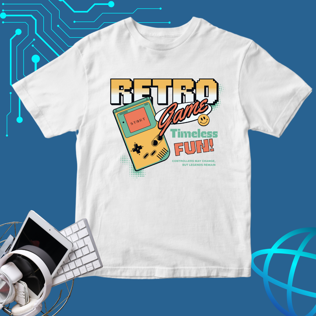 Retro Gaming T-Shirt | Fun Gamer’s Tee