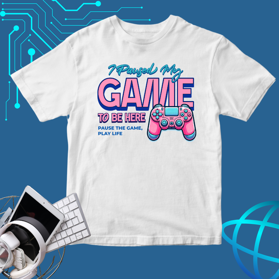 Classic Gamers Pun T-Shirt | Fun Gamer’s Tee