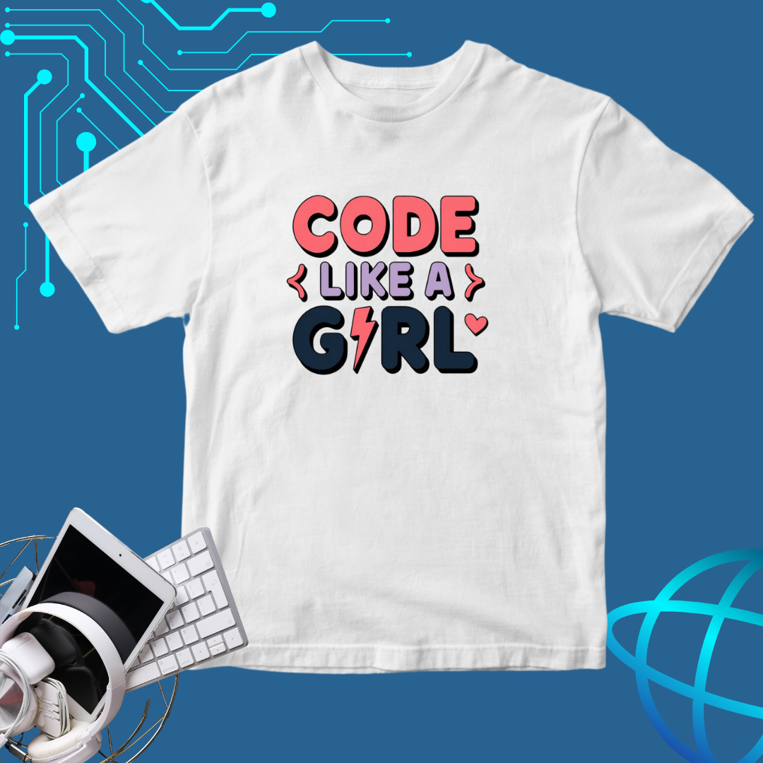 Coding Girl T-Shirt | Women In Tech