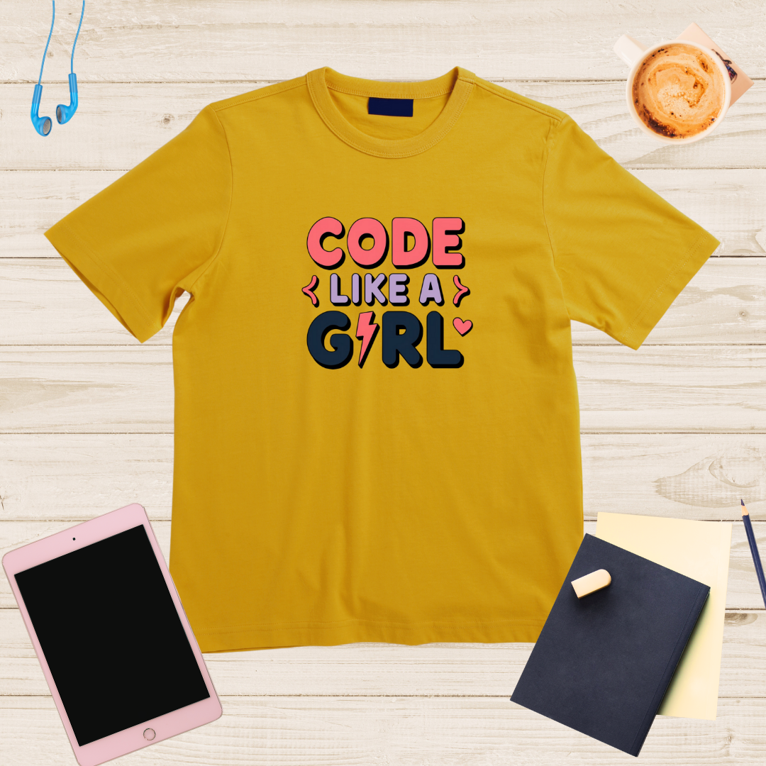 Coding Girl T-Shirt | Women In Tech