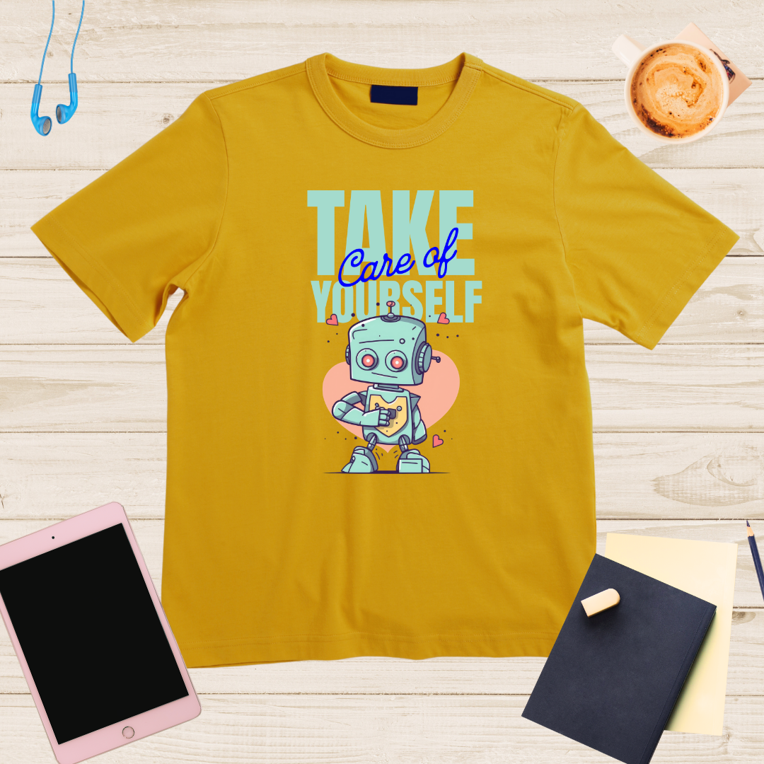 Humble Robot T-Shirt | Self-Care Tee
