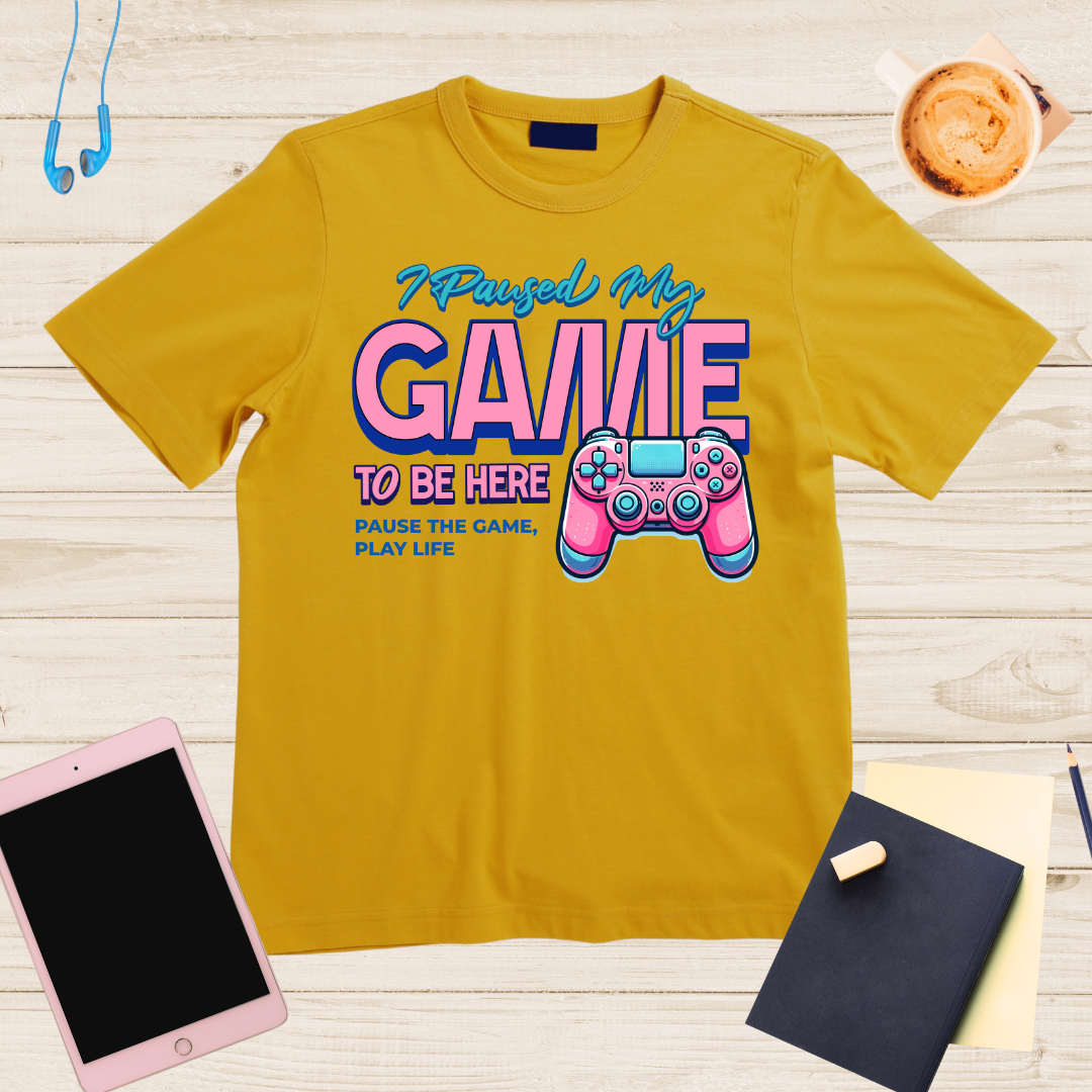 Classic Gamers Pun T-Shirt | Fun Gamer’s Tee