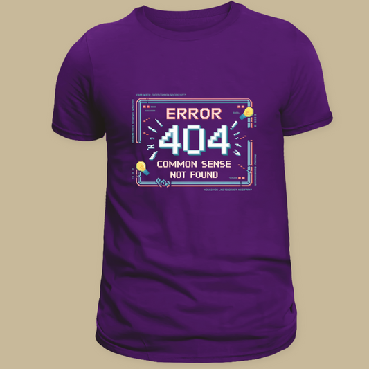 Error 404 Unisex T-Shirt