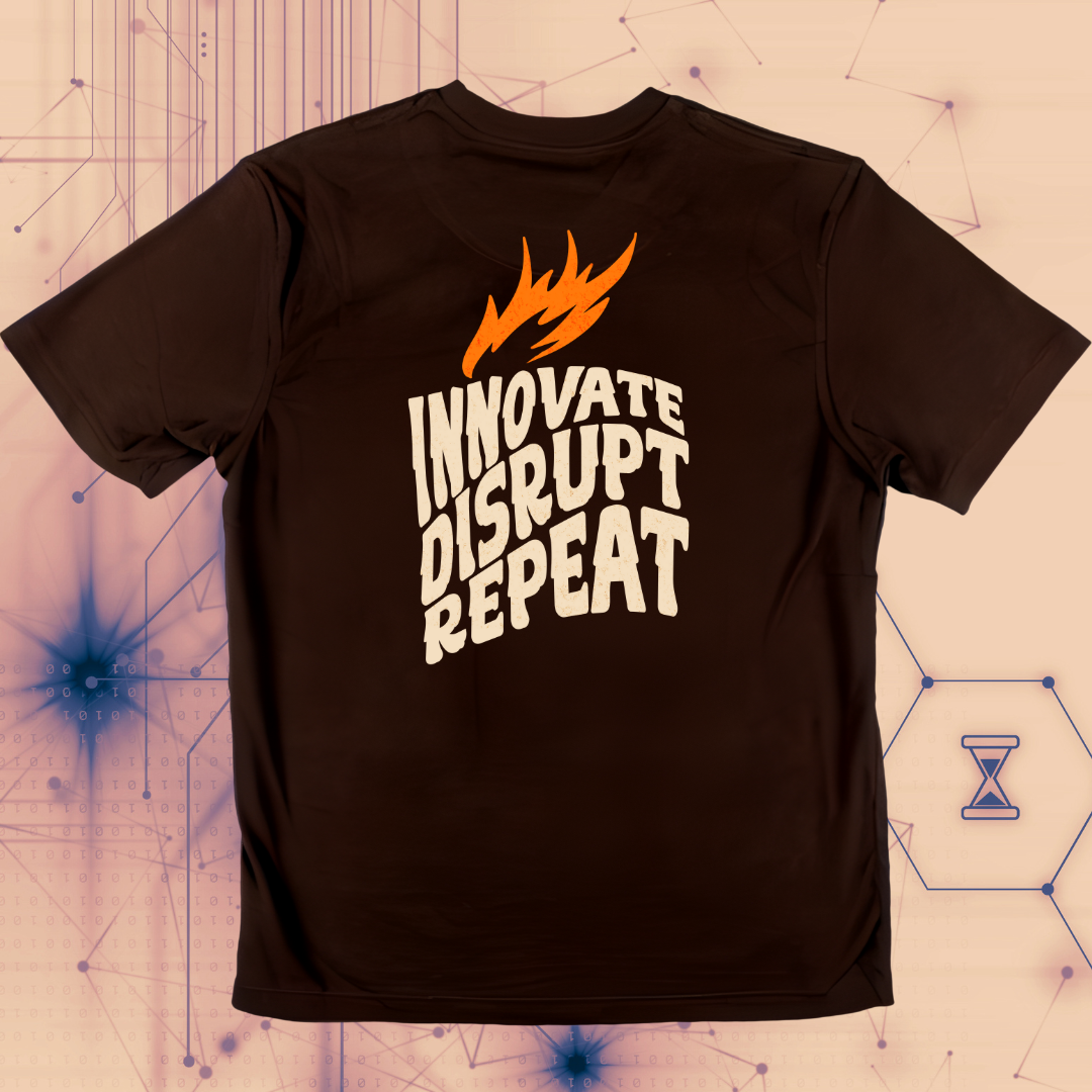 Innovate. Disrupt. Repeat T-Shirt|The Hustler’s Mantra