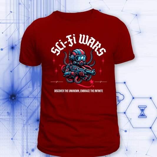 Sci-Fi Wars T-Shirt | For Techo Enthusiasts
