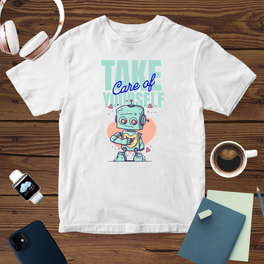 Humble Robot T-Shirt | Self-Care Tee